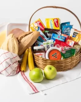 Cesta de Café da Manhã para Casal