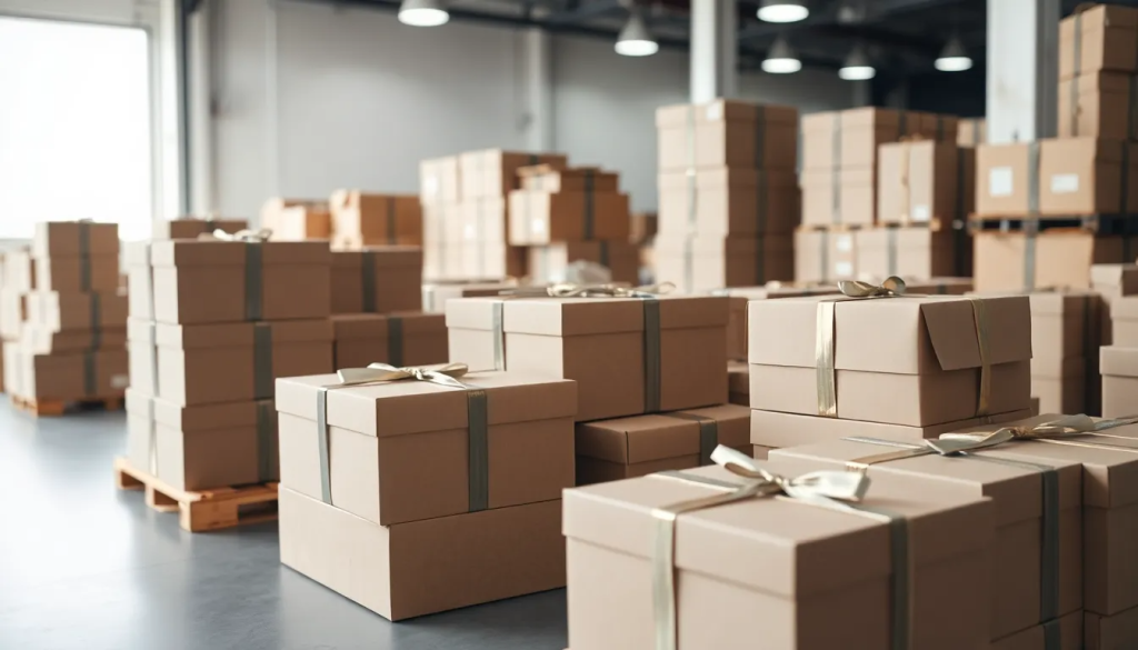 entrega de kits corporativos para empresas logística eficiente