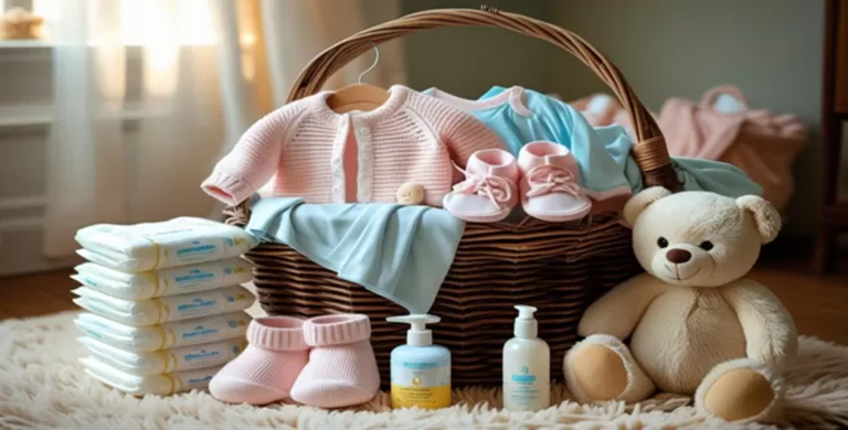 Leia mais sobre o artigo O Guia Definitivo para a Cesta Maternidade Perfeita: Carinho e Praticidade para Celebrar a Chegada do Bebê